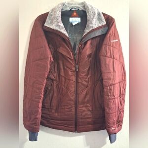 Columbia Women's Burgundy Jacket Size L